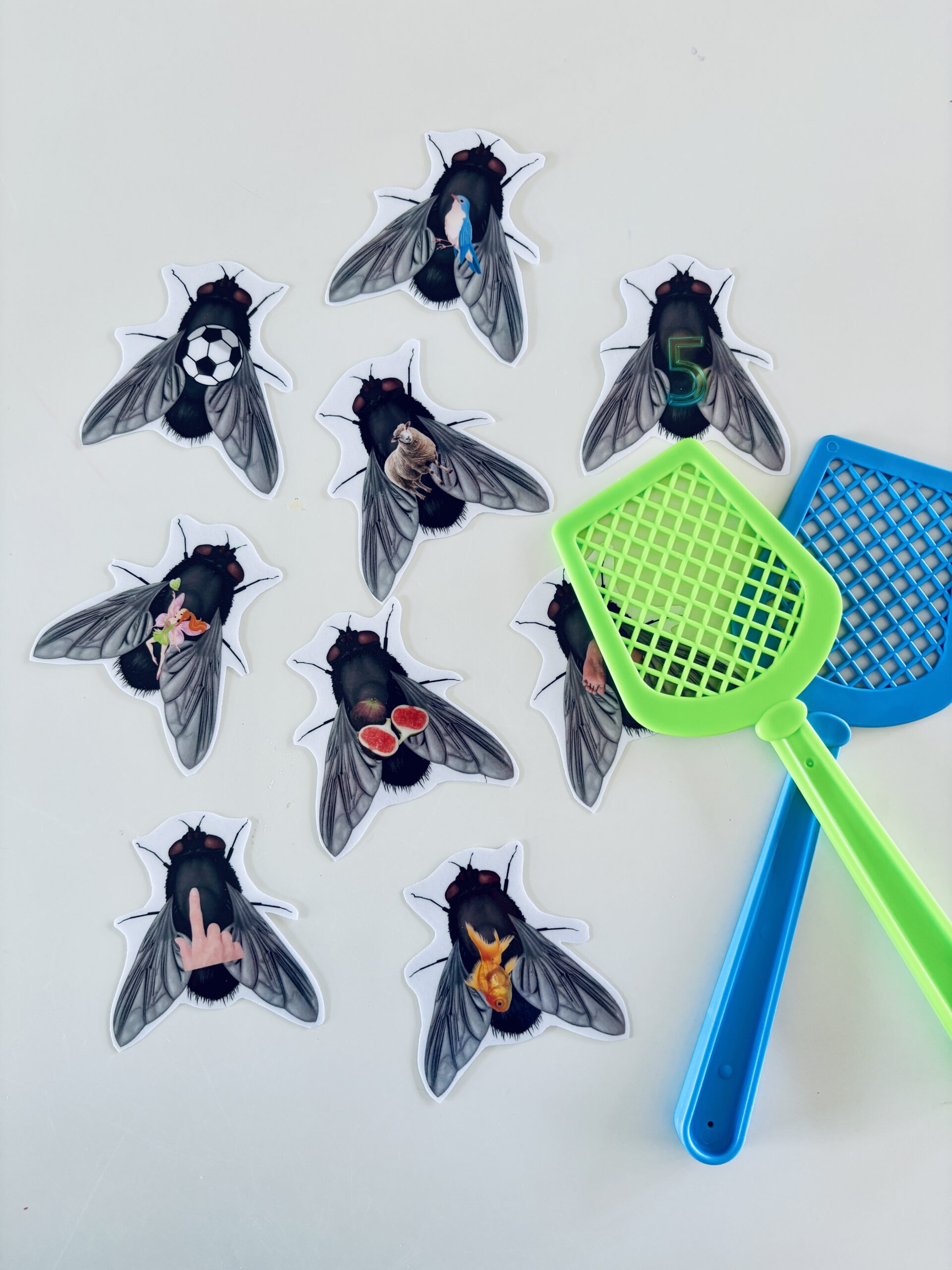 Tom skabelon: Fluesmækkerspil