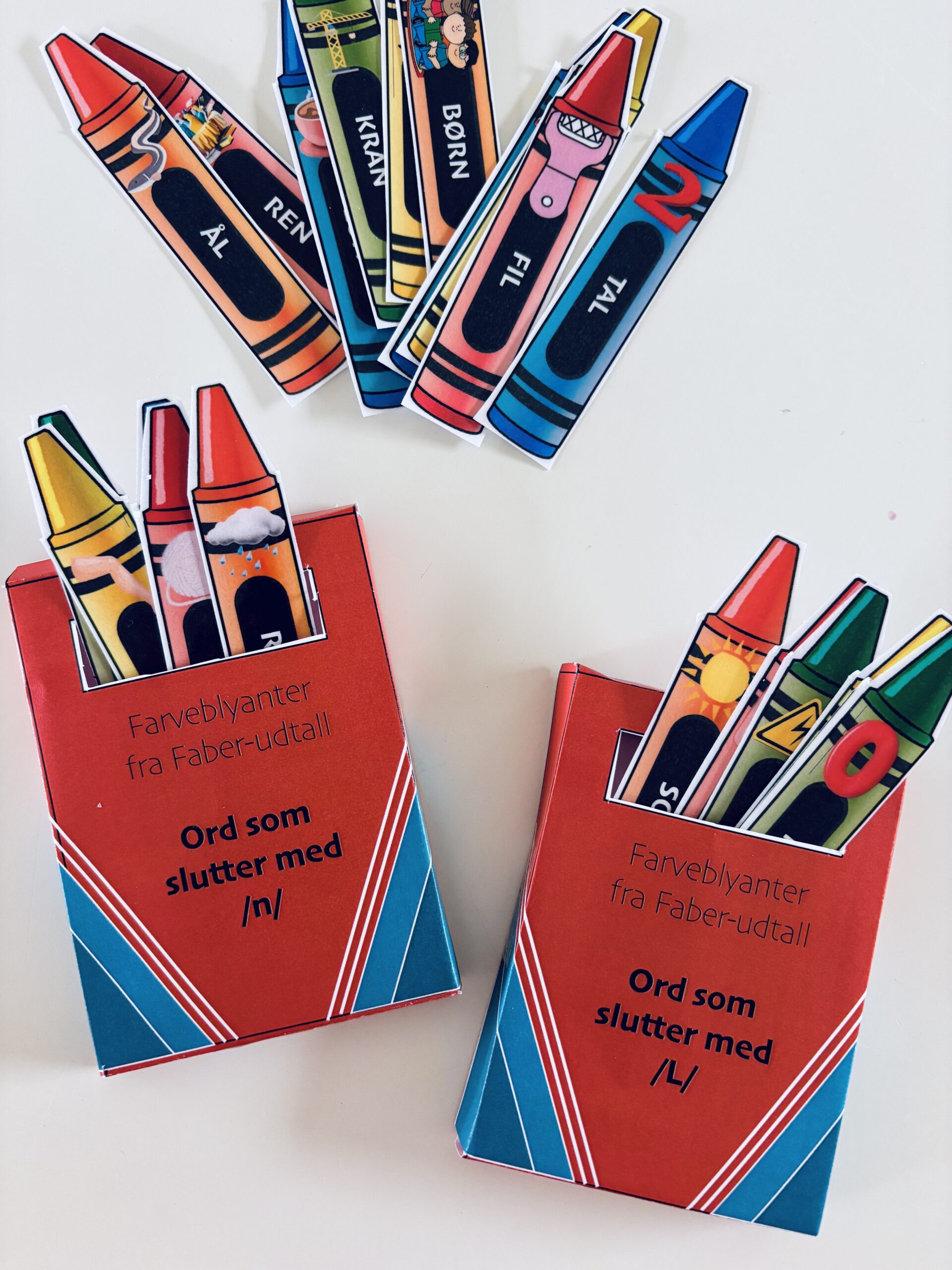 Lyd-blyanter: Træning af finale lyde