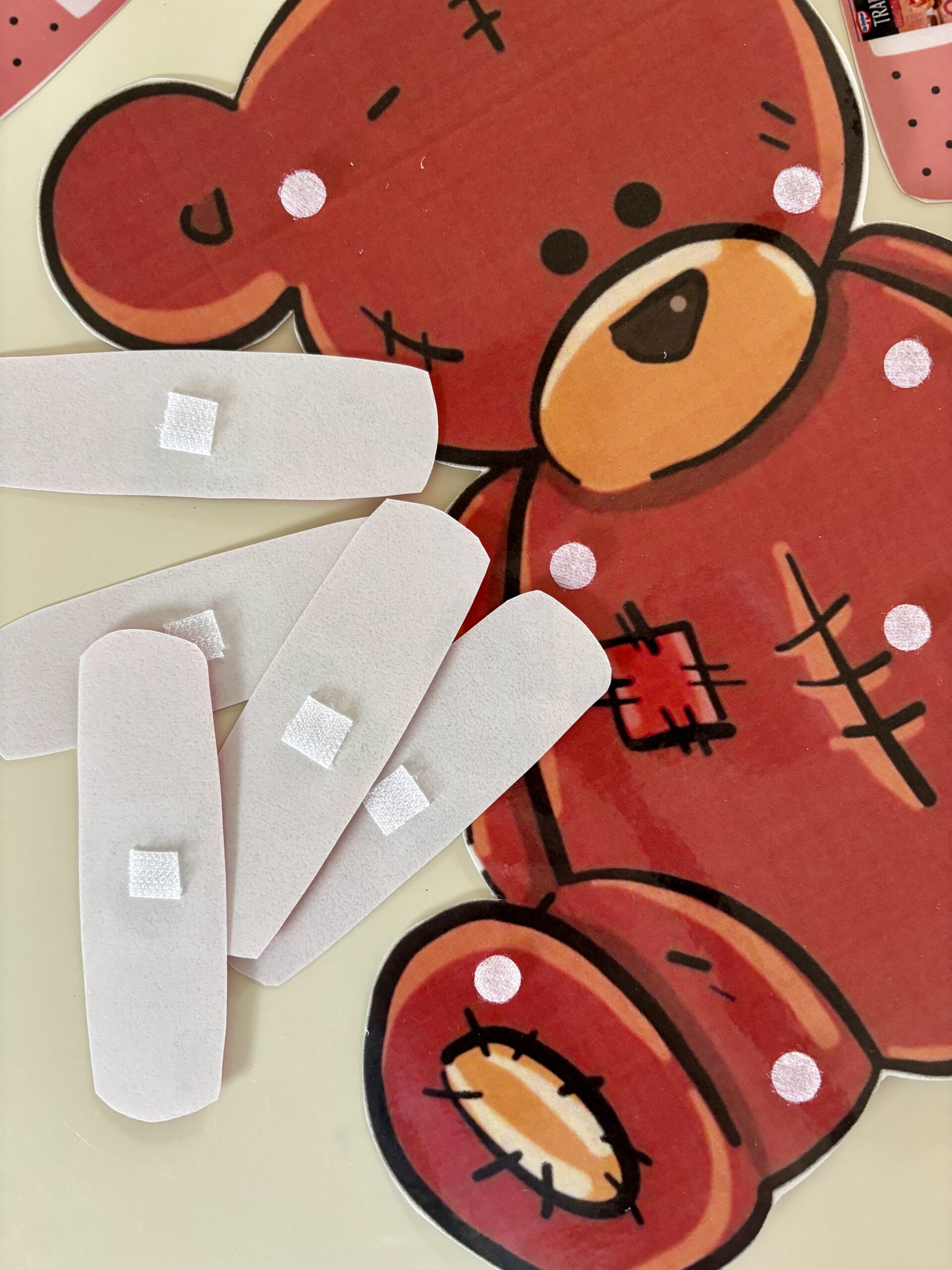 Tom skabelon: Plasterleg