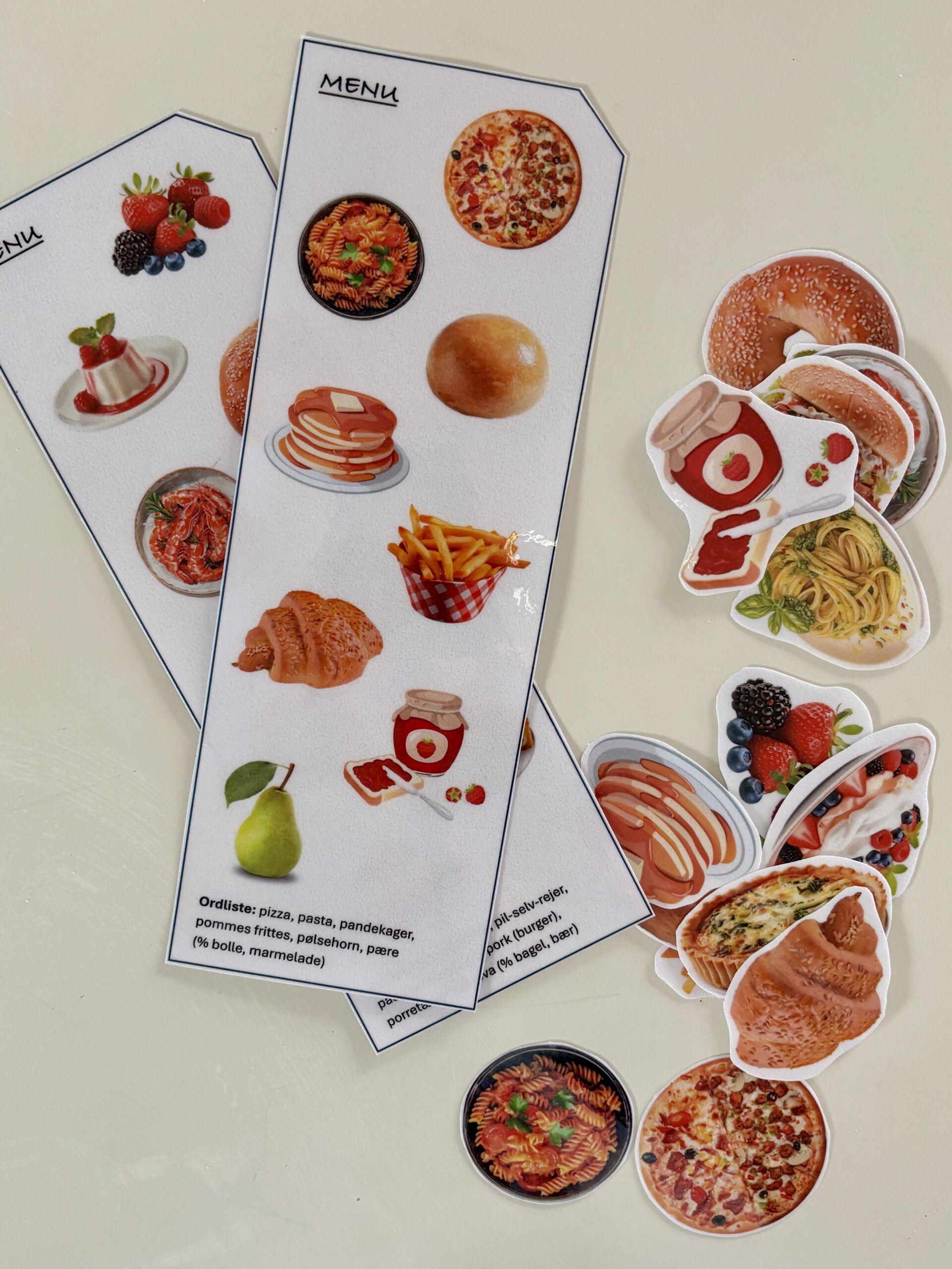 Jeg vil gerne bestille…: Træning af /f/ og /v/-lyd