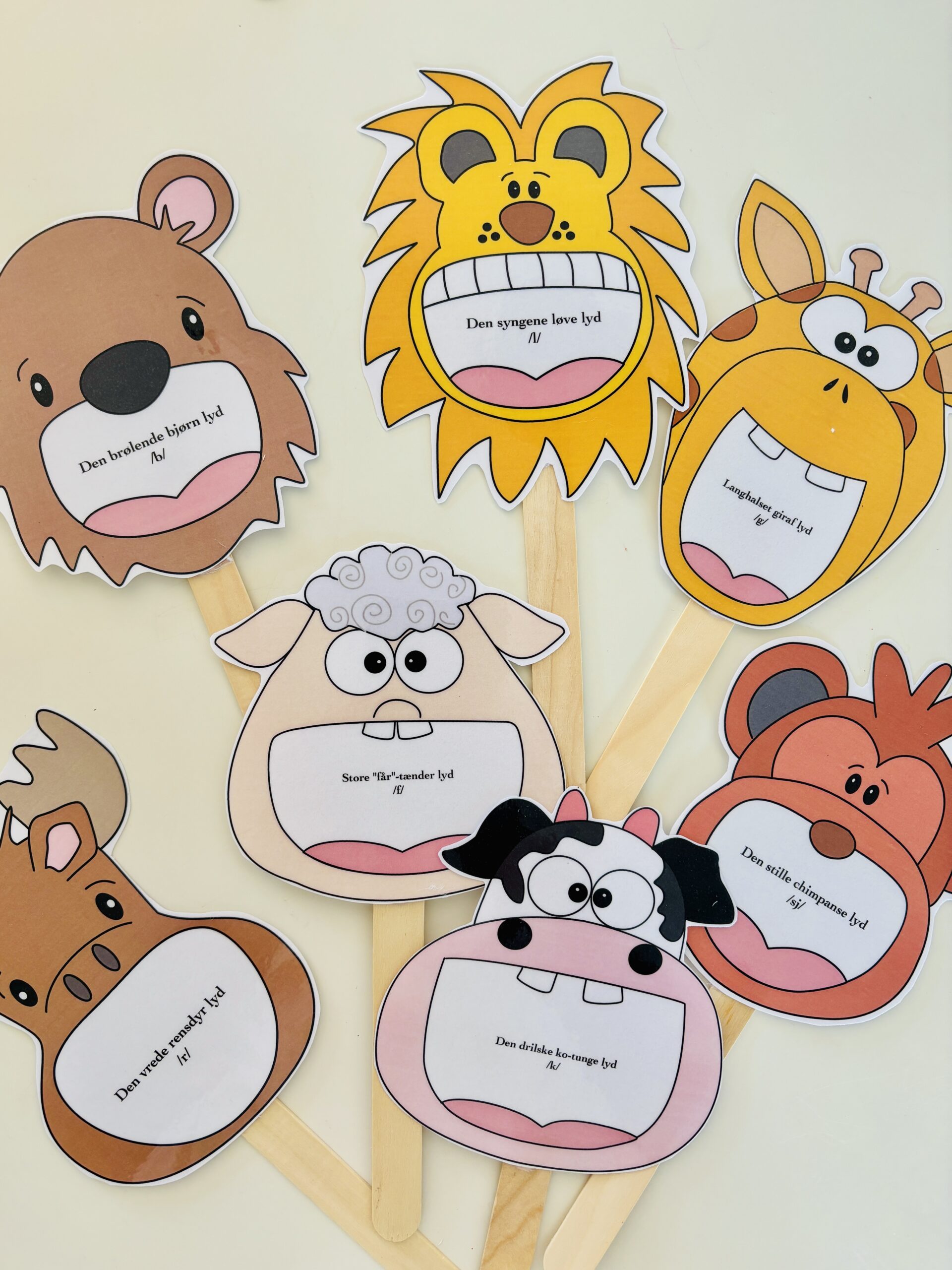 Lyddyr til udtaletræning