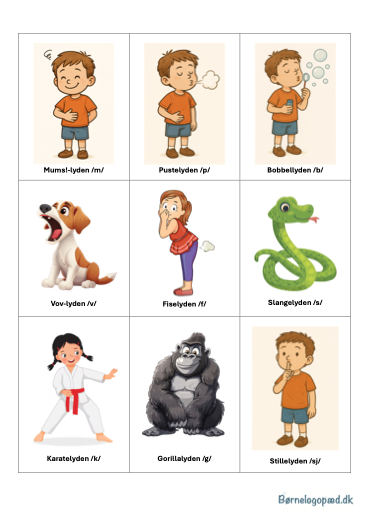 Blandet små lydkort