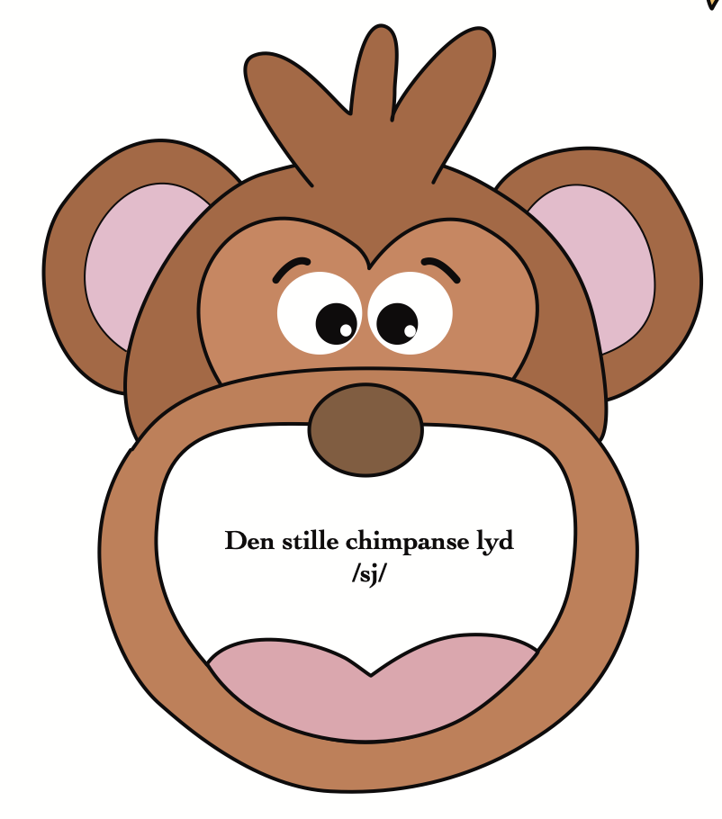 Dyrekort: Chimpanselyd /sj/