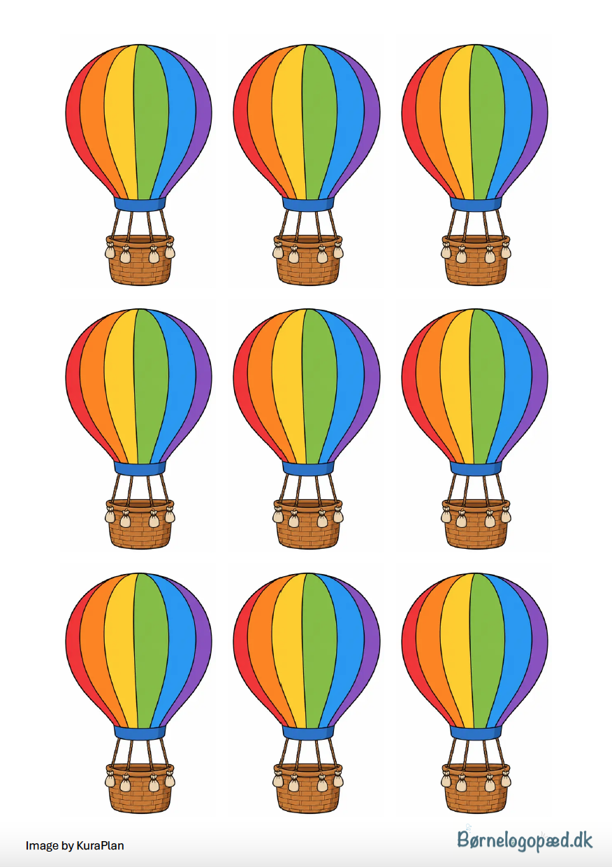Tom skabelon: Luftballonspil