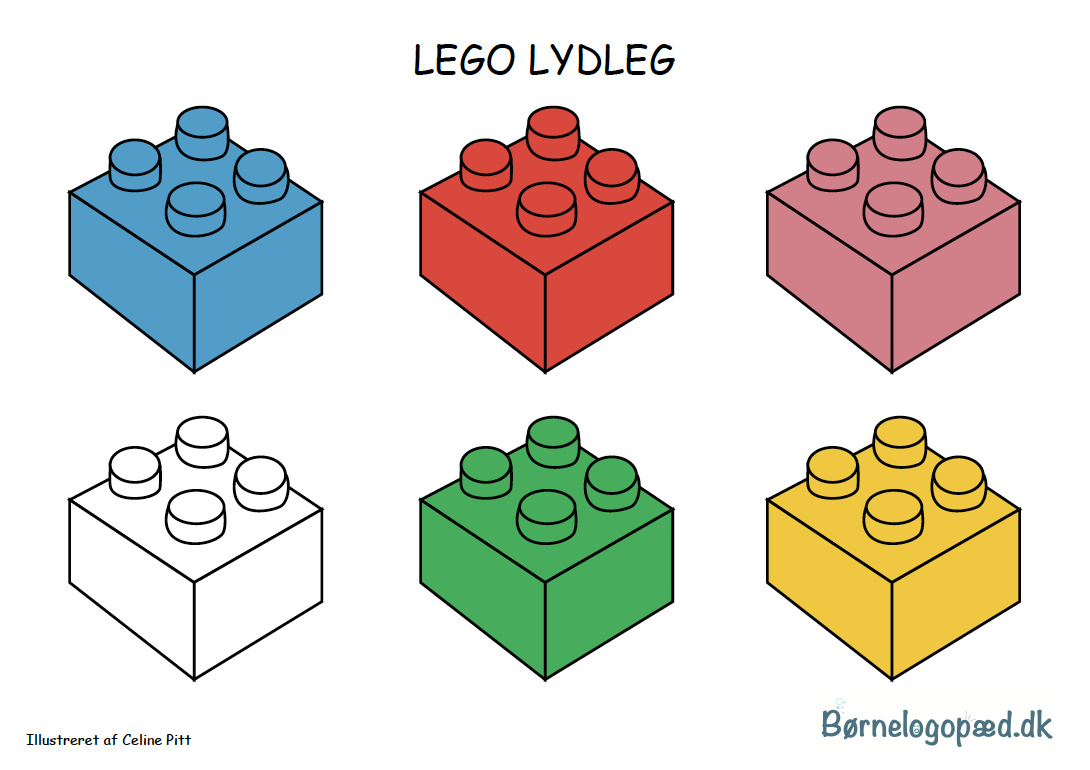 Tom skabelon: LEGO