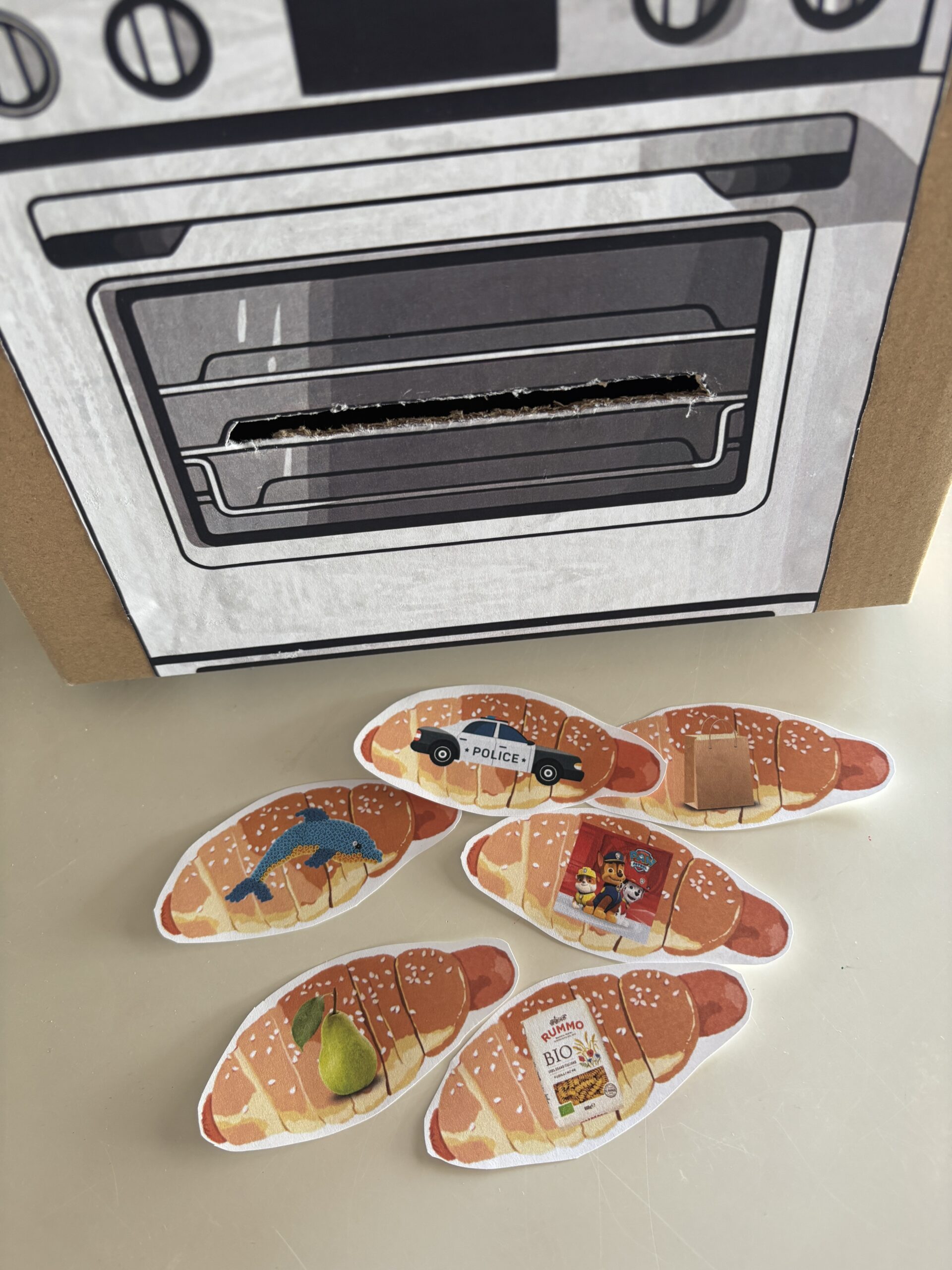 Bag brød og kager i lyd-ovnen: Træning af /m b p/-lyd og klynger